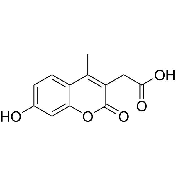 7-Hydroxy-4-methylcoumarin-3-acetic acid 5852-10-8